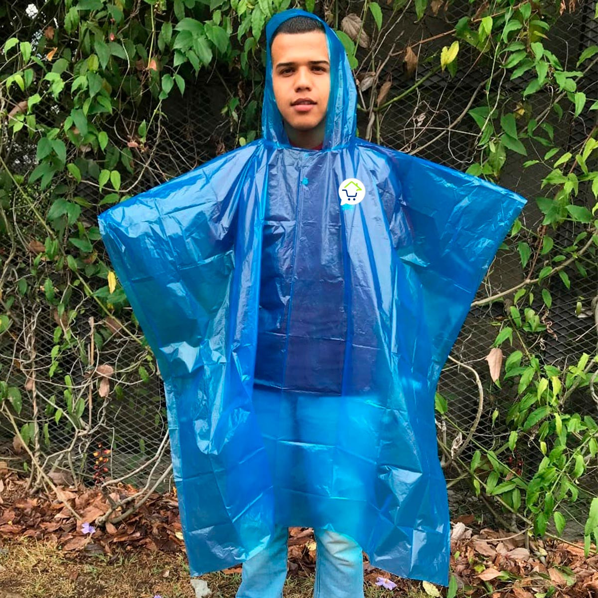 Miniatura 3 de Set x3 Impermeables Poncho Capa IMCC01